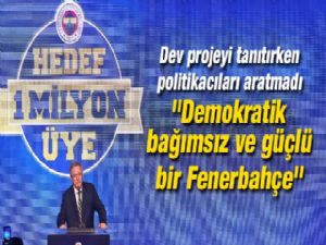 Fenerbahçe'den görkemli 1 Milyon Üye organizasyonu