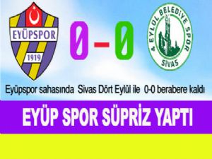 EYÜP SPOR SÜPRİZ YAPTI