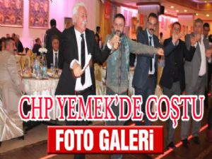 CHP EYÜP'DE COŞKULU YEMEK