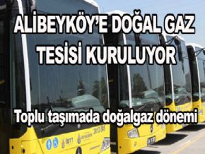 ALİBEYKÖY'E DOĞALGAZ TESİSİ KURULUYOR
