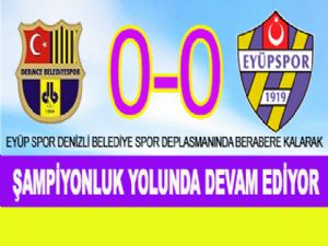 EYÜP SPOR YOLUNA DEVAM EDİYOR