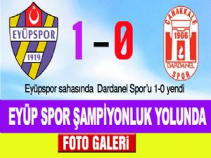 EYÜP SPOR ŞAMPİYONLUK YOLUNDA