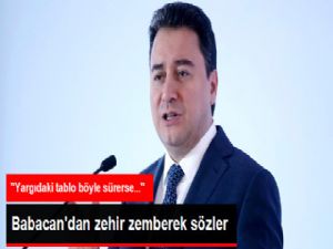 Babacan: Yargıda Zayıf Tablo Sürerse, Bu Ekonomik Tabloyu Mumla Ararız