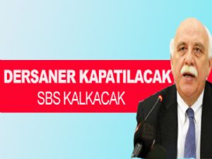 Dersaneler Kapatılıyor