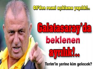 Galatasar'da Beklenen Ayrılık