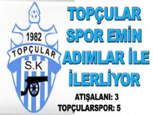 Topçular Spor Emin Adımlar ile İlerliyor