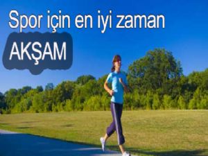 Spor için en iyi zaman