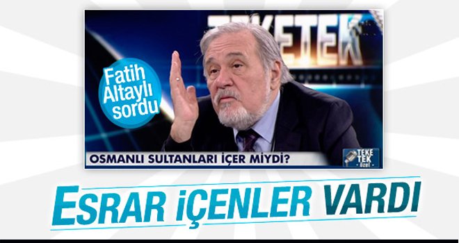 İlber Ortaylı: Padişahlar esrar içerdi