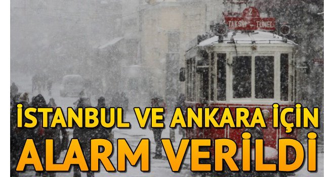 İstanbul ve Ankara'ya yeniden kar geliyor...