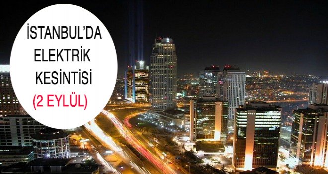 İstanbul'da elektrik kesintisi