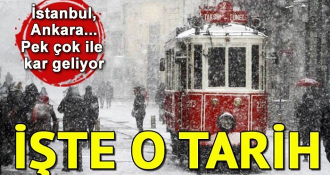 İstanbul'da kar ne zaman yağacak? İşte o tarih...