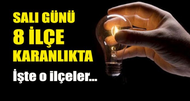 İstanbul’da kesintiler devam ediyor… 8 ilçede elektrik kesintisi
