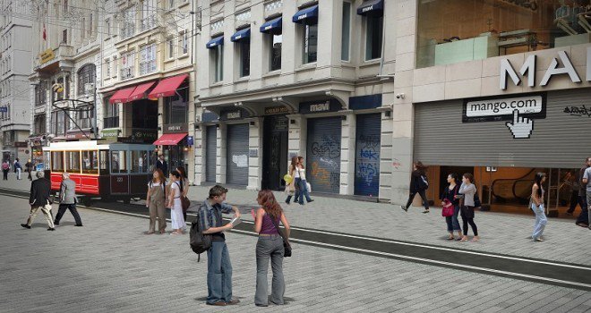 İstiklal Caddesi’nde altyapı, ray ve çevre düzenlemeleri başladı