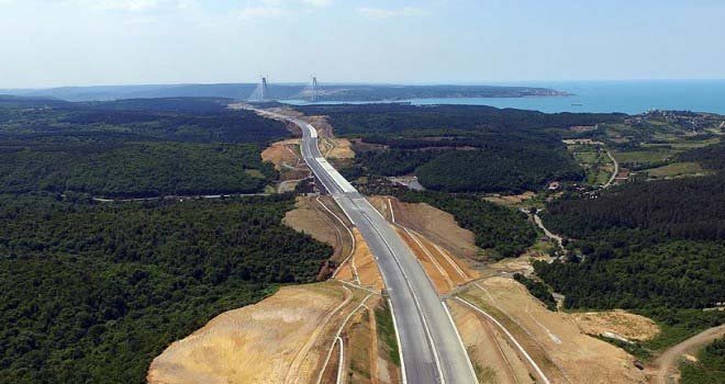 Kuzey Marmara Otoyolu güzergahına 604 bin fidan