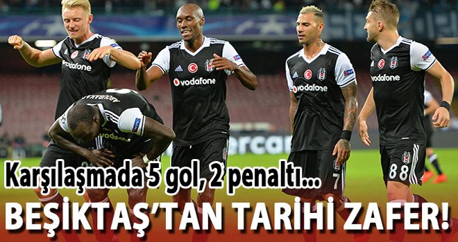 Napoli - Beşiktaş: 2-3