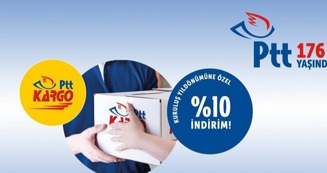 PTT'den yüzde 10 indirim