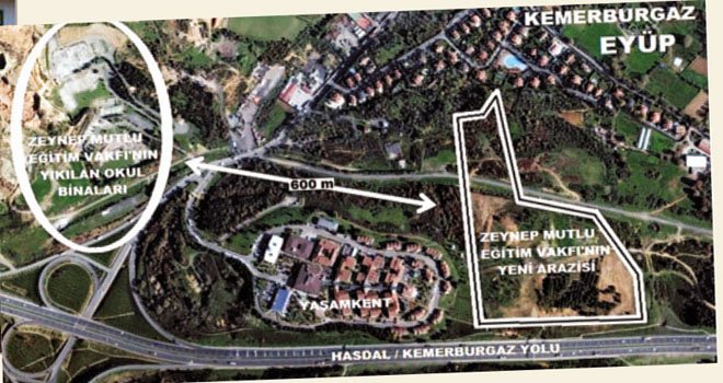 Zeynep Mutlu Eğitim Vakfı'nın Kemerburgaz'daki okul planı onaylandı!
