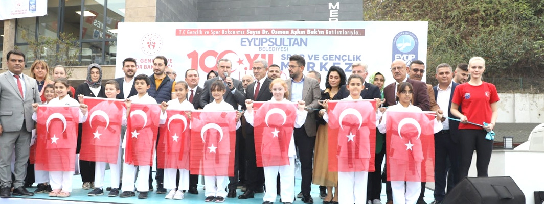 100. Yıl Spor ve Gençlik Merkezi açıldı