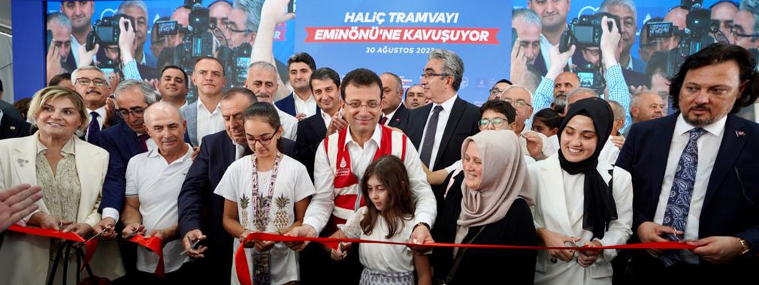 ALİBEYKÖY TRAMVAYI EMİNÖNÜNE KAVUŞTU