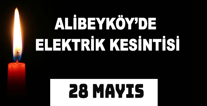 ALİBEYKÖY'DE ELEKTRİK KESİNTİSİ