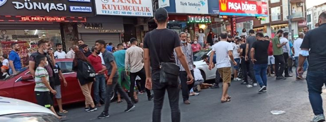 ALİBEYKÖY'DE SİLAHLI SALDIRI