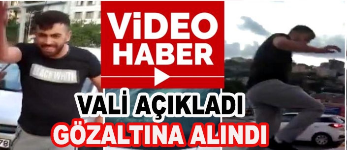 Alibeyköy'de trafikte kadına saldıran maganda gözaltına alındı