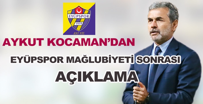 AYKUT KOCAMAN'DAN AÇIKLAMA