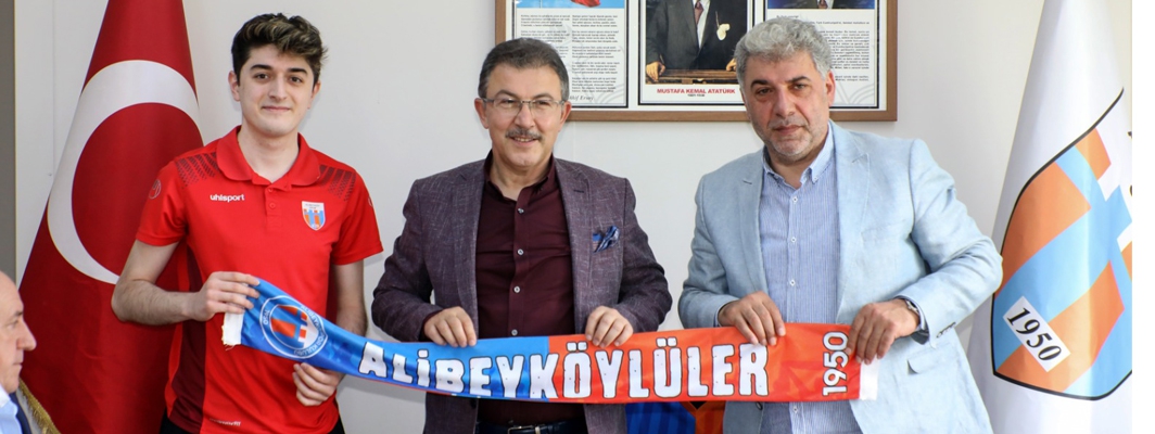 BAŞKAN'DAN ALİBEYKÖY SPOR'A ZİYARET