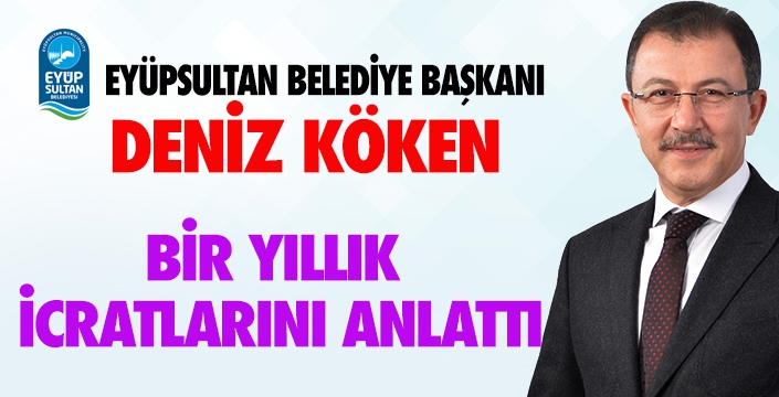 Başkan Deniz Köken, Bir Yıllık Çalışmalarını Anlattı