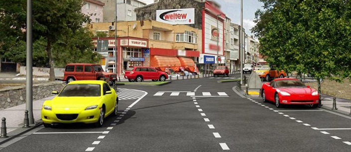 CENGİZ TOPEL CADDESİ'NE YENİ DÜZENLEME