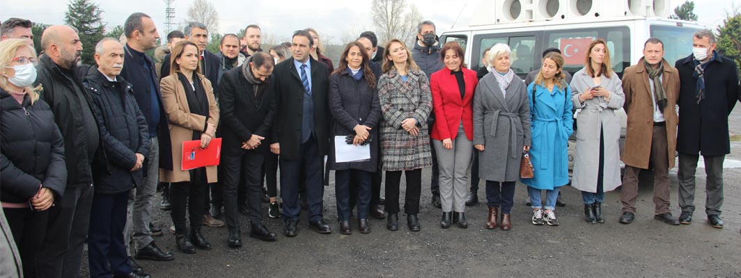 CHP’DEN KEMERBURGAZ' DAKİ ARSA SATIŞINA PROTESTO