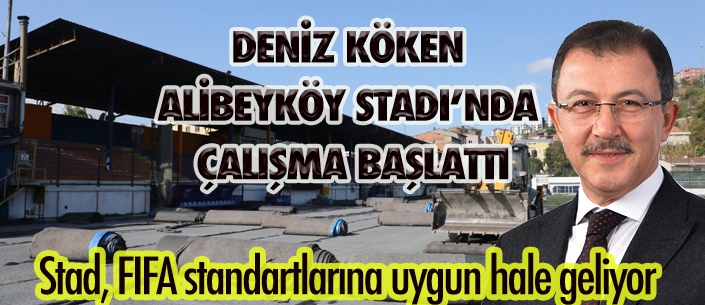 DENİZ KÖKEN  ALİBEYKÖY STADI’NDA  ÇALIŞMA BAŞLATTI