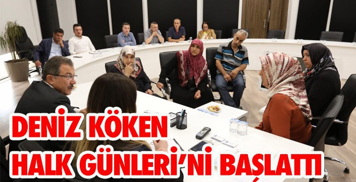 DENİZ KÖKEN HALK GÜNLERİ'Nİ BAŞLATTI