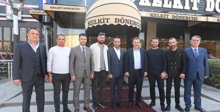 DENİZ KÖKEN KELKİT DÖNECİSİNİ ZİYARET ETTİ