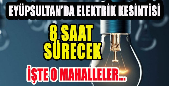 ELEKTRİK KESİNTİSİ