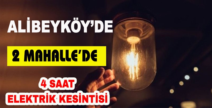 ELEKTRİK KESİNTİSİ