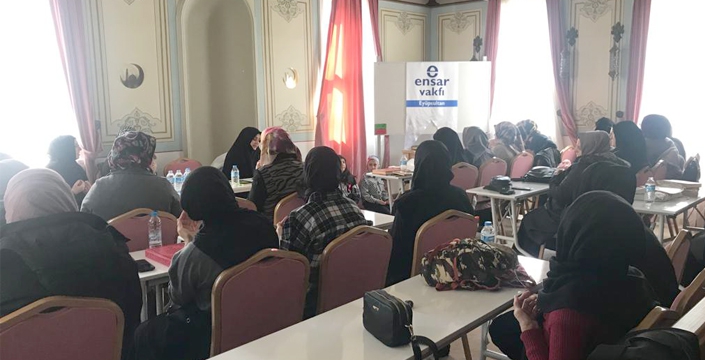 ENSAR Vakfı Hanımlar Komisyonu Dua Programı Düzenledi 