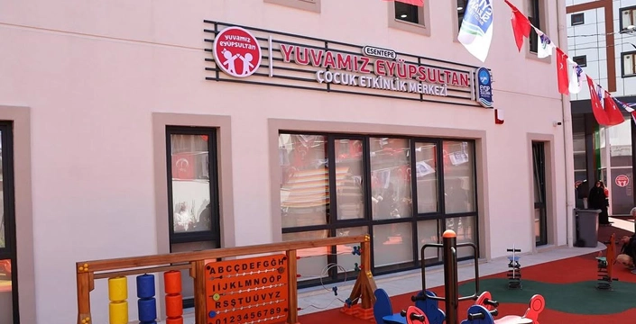 Eyüpsultan’da 4 yeni çocuk etkinlik merkezi açıldı