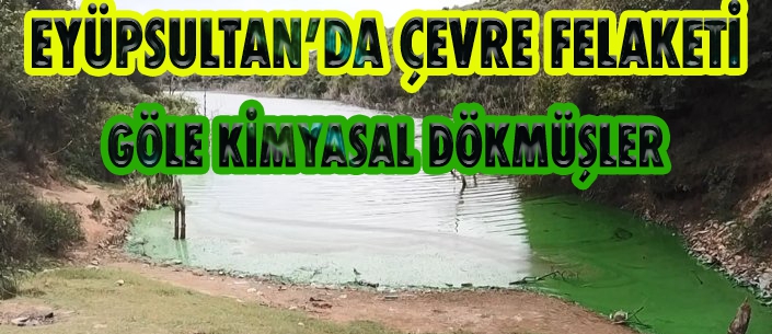 EYÜPSULTAN’DA ÇEVRE FELAKETİ