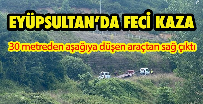 EYÜPSULTAN’DA FECİ KAZA