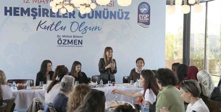 Eyüpsultan’da Hemşireler Günü’ne Anlamlı Kutlama