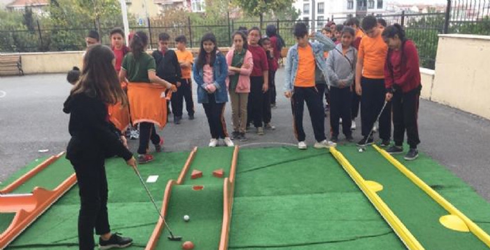 Eyüpsultan'da Mini Golf Festivali Başladı