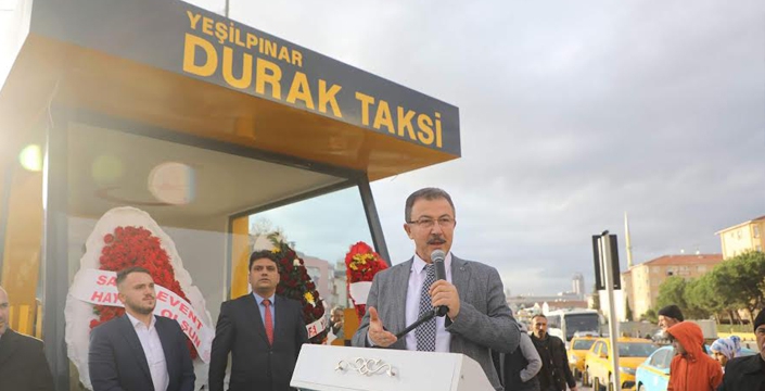 Eyüpsultan’daki Taksi Durakları Yenileniyor