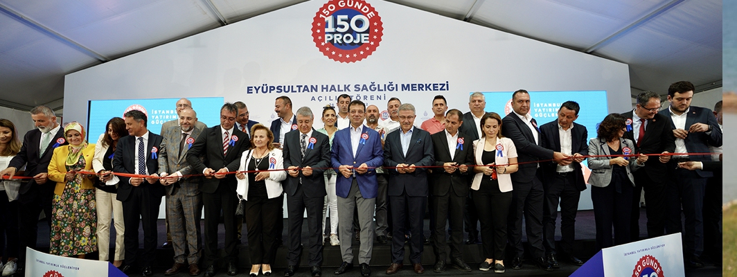 EYÜPSULTAN HALK SAĞLIĞI MERKEZİ AÇILDI