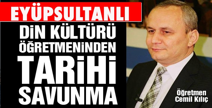 EYÜPSULTANLI ATATÜRKÇÜ ÖĞRETMEN İHRAÇ EDİLİYOR