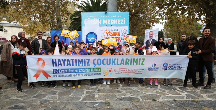 Eyüpsultanlı çocuklar, “Yaşama El Ver” dedi
