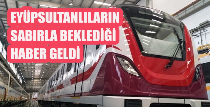 EYÜPSULTANLILARIN  SABIRLA BEKLDİĞİ   HABER GELDİ