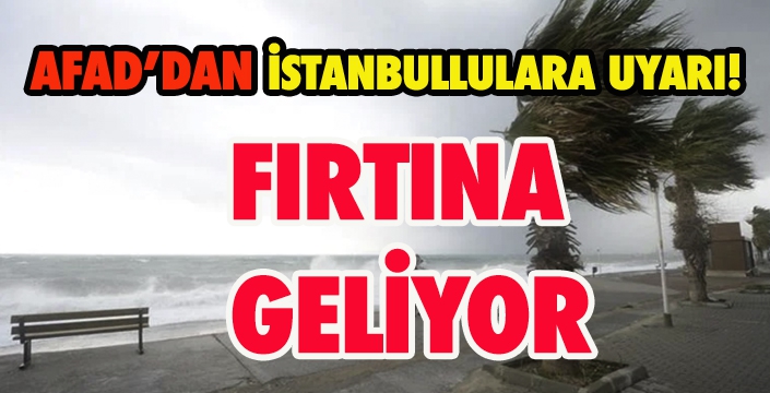 FIRTINA  GELİYOR