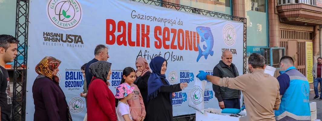 Gaziosmanpaşa Belediyesi İhtiyaç Sahiplerine 2 Ton Balık Dağıttı