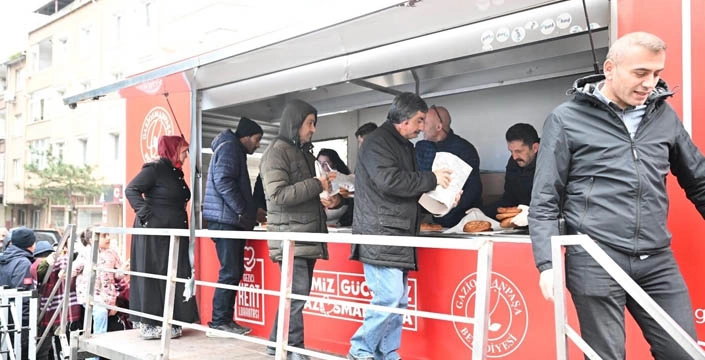 Gaziosmanpaşa Belediyesi’nden Her Gün 3 Bin Kişiye İftar Yemeği